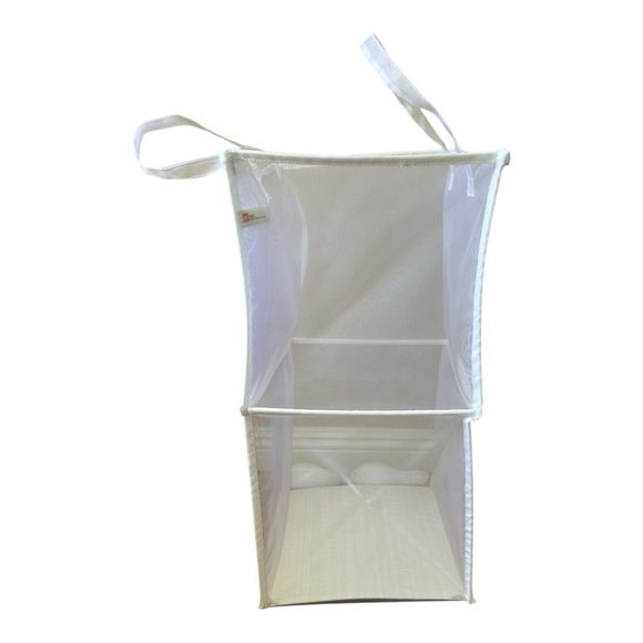 Laundry Hamper Collapsible Mesh Laundry Hamper Polyester Foldable Laundry Bag - Picture 5 of 10